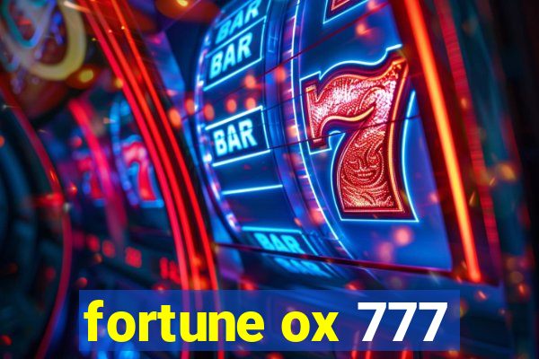 fortune ox 777